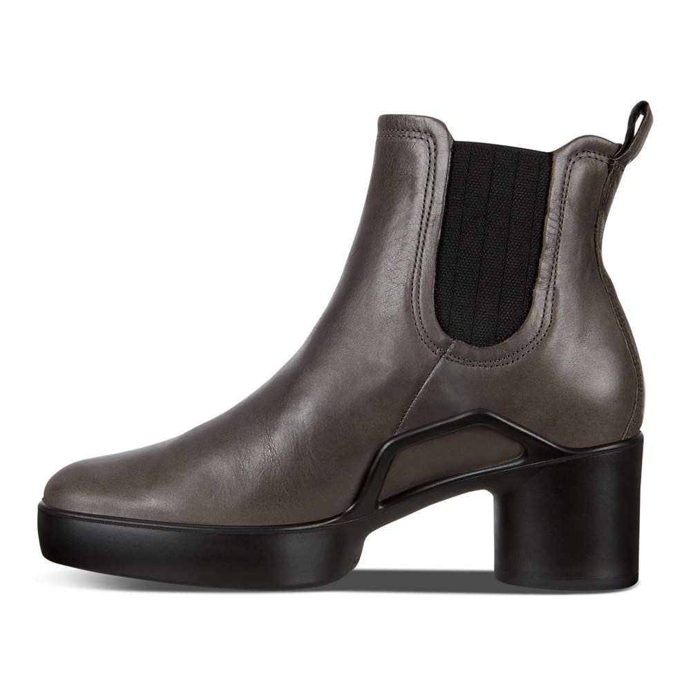 Botas Mujer - ECCO Shape Sculpted Motion 35 - Grises Oscuro - VGA370416